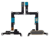 Replacement Home Button With Flex Cable Compatible with Samsung Galaxy Tab S 8.4" (T700 / T705) (2014) (Black)