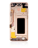 Replacement OLED Assembly With Frame Compatible with Samsung Galaxy S9 Plus (Refurbished) (Sunrise Gold)