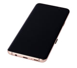 Replacement OLED Assembly With Frame Compatible with Samsung Galaxy S9 Plus (Refurbished) (Sunrise Gold)