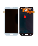Replacement OLED Assembly Without Frame Compatible with Samsung Galaxy A7 (Refurbished: Cosmetic Grade: New) (A720 / 2017) (Sky Blue)