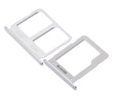 Replacement Dual Sim Card Tray Compatible with Samsung Galaxy A9 Pro (A910 / 2016) (White) (2 Piece Set)