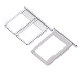 Replacement Dual Sim Card Tray Compatible with Samsung Galaxy A9 Pro (A910 / 2016) (White) (2 Piece Set)