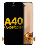 Replacement OLED Assembly Without Frame Compatible with Samsung Galaxy A40 (A405 / 2019) (Refurbished) (All Colors)