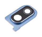 Replacement Back Camera Glass Lens and Cover Bezel Compatible with Samsung Galaxy A40 (A405 / 2019) (Blue)