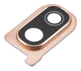 Replacement Back Camera Glass Lens And Cover Bezel Compatible with Samsung Galaxy A40 (A405 / 2019) (Coral)