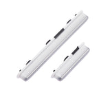 Replacement Hard Buttons (Power / Volume) Compatible with Samsung Galaxy M30 (M305 / 2019) (White)