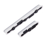 Replacement Hard Buttons (Power / Volume) Compatible with Samsung Galaxy M30 (M305 / 2019) (White)
