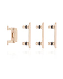 Replacement Hard Buttons (Power / Volume / Switch) Compatible with Apple iPhone 7 Plus (Gold)