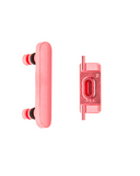 Replacement Hard Buttons (Power / Volume / Switch) Compatible with Apple iPhone 7 Plus (Red)