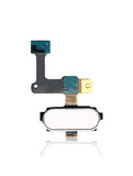 Replacement Home Button With Flex Cable Compatible with Samsung Galaxy Tab S2 9.7" (T810 / T813 / T815 / T817 / T819) (2015) (White)