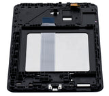 Replacement LCD Assembly With Frame Compatible with Samsung Galaxy Tab A 8.0" (T387) (2018) (Refurbished) (Black)