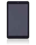 Replacement LCD Assembly With Frame Compatible with Samsung Galaxy Tab A 8.0" (T387) (2018) (Refurbished) (Black)