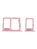 Replacement Sim Card Tray Compatible with Samsung Galaxy J7 Pro (J730 / 2017) (Pink)