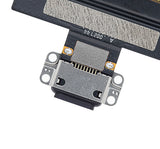 Replacement Charging Port Flex Cable Compatible with Apple iPad Air 3 (Soldering Required) (Premium) (Black)