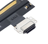 Replacement Charging Port Flex Cable Compatible with Apple iPad Air 3 (Soldering Required) (Premium) (Black)
