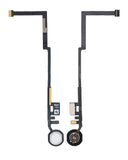 Replacement Home Button Flex Cable Compatible with Apple iPad 5 (2017) / iPad 6 (2018) (Premium) (White)
