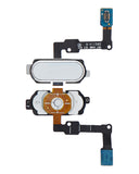 Replacement Home Button Flex Cable Compatible with Samsung Galaxy J7 Prime (G610 / 2016) (White)