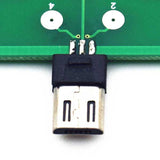 Replacement Micro USB Male Connector Breakout Board Compatible with Samsung
