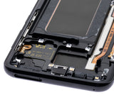 Replacement OLED Assembly With Frame Compatible with Samsung Galaxy S8 Plus (Blemish: Grade A) (Midnight Black)
