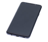 Replacement OLED Assembly With Frame Compatible with Samsung Galaxy S9 Plus (Aftermarket Plus) (Midnight Black)