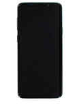 Replacement OLED Assembly With Frame Compatible with Samsung Galaxy S9 Plus (Aftermarket Plus) (Titanium Gray)