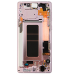 Replacement OLED Assembly With Frame Compatible with Samsung Galaxy Note 9 (Aftermarket Plus) (Alpine White)