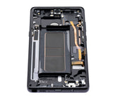 Replacement OLED Assembly With Frame Compatible with Samsung Galaxy Note 8 (Aftermarket Plus) (Midnight Black)