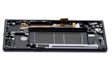 Replacement OLED Assembly With Frame Compatible with Samsung Galaxy Note 8 (Aftermarket Plus) (Midnight Black)
