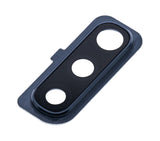 Replacement Back Camera Lens With Cover Bezel Ring Compatible with Samsung Galaxy A50 (A505 / 2019) (Black)
