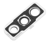 Replacement Back Camera Lens With Cover Bezel Ring Compatible with Samsung Galaxy A50 (A505 / 2019) (White)