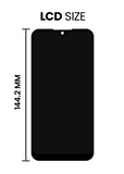 Replacement LCD Assembly With Frame Compatible with Samsung Galaxy A01 (A015A / A015F) (Micro USB Frame / Narrow FPC Connector) (Service Pack) (All Colors)