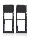 Replacement Single Sim Card Tray Compatible with Samsung Galaxy A10 (A105 / 2019) (Black)