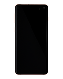 Replacement LCD Assembly With Frame (Without Finger Print Sensor) Compatible with Samsung Galaxy S10 (Aftermarket Plus: TFT) (Flamingo Pink)