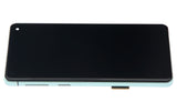 Replacement LCD Assembly With Frame (Without Finger Print Sensor) Compatible with Samsung Galaxy S10 (Aftermarket Plus: TFT) (Prism Green)