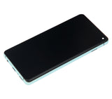 Replacement LCD Assembly With Frame (Without Finger Print Sensor) Compatible with Samsung Galaxy S10 (Aftermarket Plus: TFT) (Prism Green)