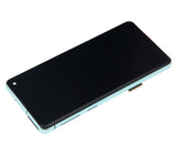 Replacement LCD Assembly With Frame (Without Finger Print Sensor) Compatible with Samsung Galaxy S10 (Aftermarket Plus: TFT) (Prism Green)