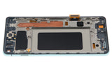 Replacement LCD Assembly With Frame (Without Finger Print Sensor) Compatible with Samsung Galaxy S10 (Aftermarket Plus: TFT) (Prism Green)