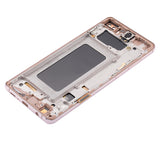 Replacement LCD Assembly With Frame (Without Finger Print Sensor) Compatible with Samsung Galaxy S10 Plus (Aftermarket Plus: TFT) (Flamingo Pink)
