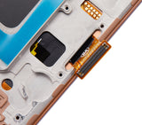 Replacement LCD Assembly With Frame (Without Finger Print Sensor) Compatible with Samsung Galaxy S10 Plus (Aftermarket Plus: TFT) (Flamingo Pink)