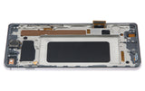 Replacement LCD Assembly With Frame (Without Finger Print Sensor) Compatible with Samsung Galaxy S10 Plus (Aftermarket Plus: TFT) (Prism / Ceramic Black)
