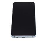 Replacement LCD Assembly With Frame (Without Finger Print Sensor) Compatible with Samsung Galaxy S10 Plus (Aftermarket Plus: TFT) (Prism Green)