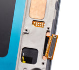 Replacement LCD Assembly With Frame (Without Finger Print Sensor) Compatible with Samsung Galaxy S10 Plus (Aftermarket Plus: TFT) (Prism Green)