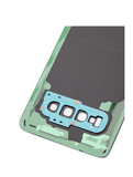 Replacement Back cover Glass With Camera Lens Compatible with Samsung Galaxy S10 (No Logo) (Aftermarket Plus) (Prism Green)