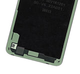 Replacement Back cover Glass With Camera Lens Compatible with Samsung Galaxy S10 (No Logo) (Aftermarket Plus) (Prism Blue)