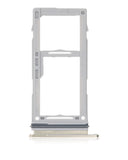 Replacement Dual Sim Card Tray Compatible with Samsung Galaxy S10 / S10 Plus / S10E (Canary Yellow)