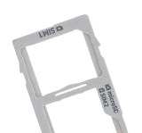 Replacement Dual Sim Card Tray Compatible with Samsung Galaxy S10 / S10 Plus / S10E (Prism White)