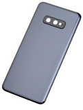 Replacement Back cover Glass With Camera Lens Compatible with Samsung Galaxy S10E (No Logo) (Aftermarket Plus) (Prism Black)