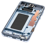 Replacement OLED Assembly With Frame Compatible with Samsung Galaxy S10E (Refurbished) (Prism Blue)
