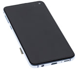 Replacement OLED Assembly With Frame Compatible with Samsung Galaxy S10E (Refurbished) (Prism Blue)