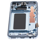 Replacement OLED Assembly With Frame Compatible with Samsung Galaxy S10E (Refurbished) (Prism Blue)